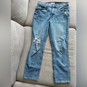 Madewell mid rise perfect vintage jean